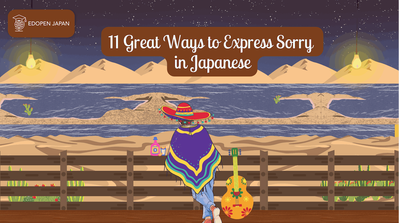 11 Great Ways to Express Sorry in Japanese - EDOPEN Japan