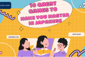 10 Great Games to Make You Master in Japanese - EDOPEN Japan