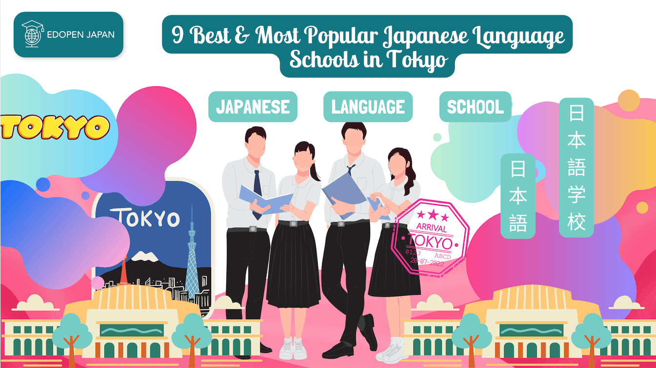9 Best & Most Popular Japanese Language Schools in Tokyo - EDOPEN Japan