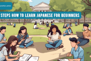 10 Steps How to Learn Japanese for Beginners - EDOPEN Japan