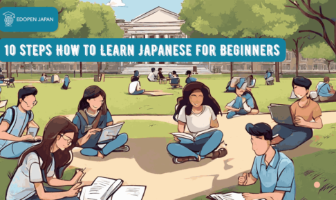 10 Steps How to Learn Japanese for Beginners - EDOPEN Japan