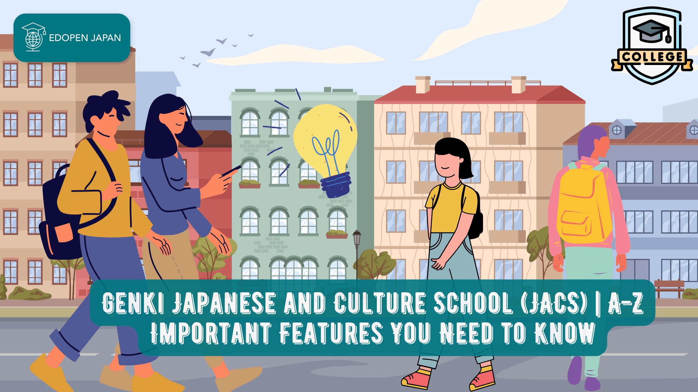 Genki Japanese and Culture School (JACS) | A-Z Important Features You Need to Know - EDOPEN Japan