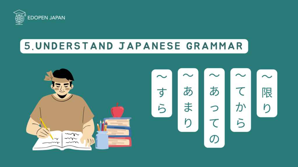 "Understand the Japanese grammar" - EDOPEN JAPAN