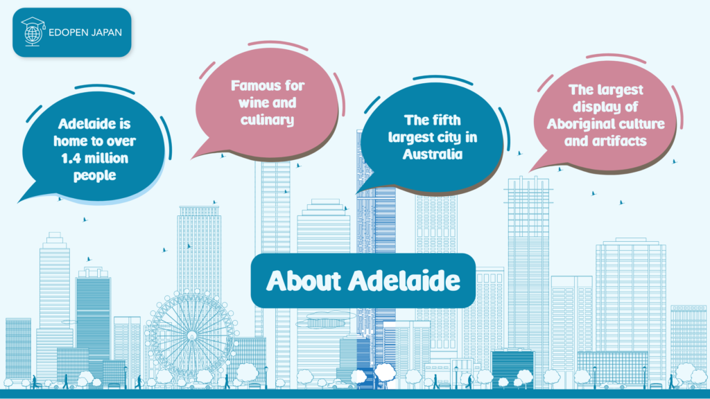 About Adelaide, Australia - EDOPEN Japan