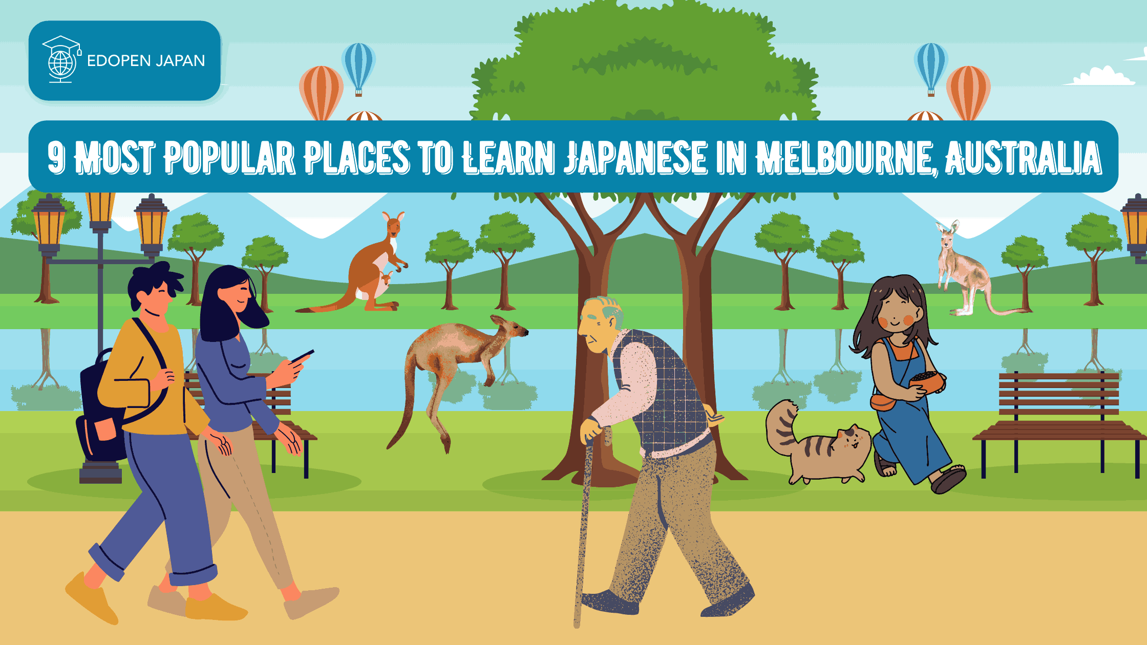 9 Most Popular Places to Learn Japanese in Melbourne, Australia - EDOPEN Japan