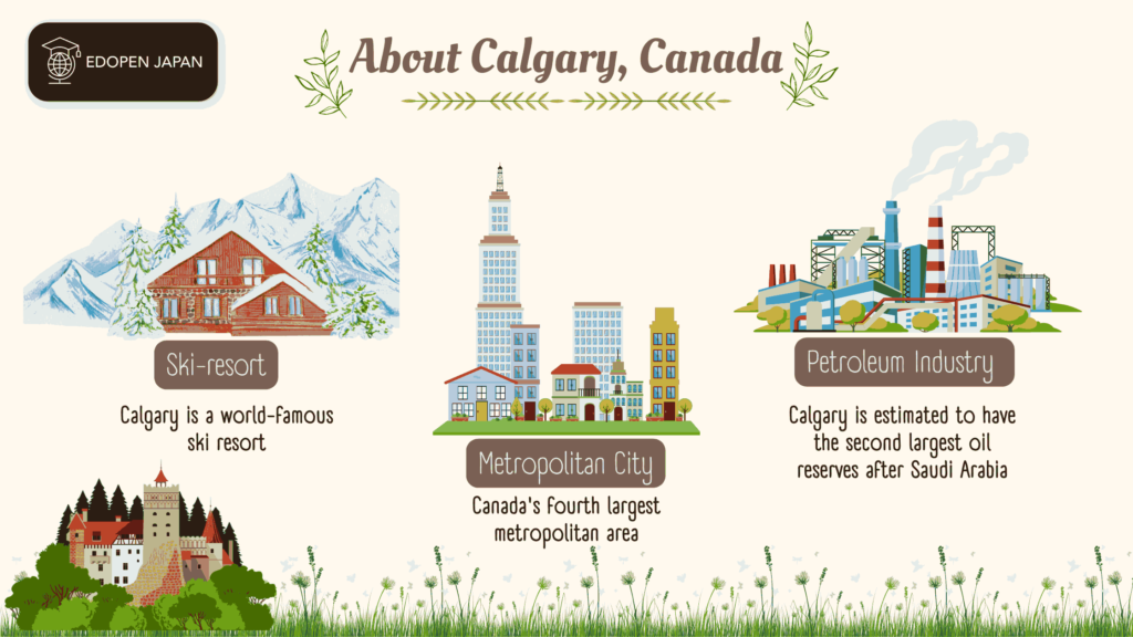 About Calgary, Canada - EDOPEN Japan