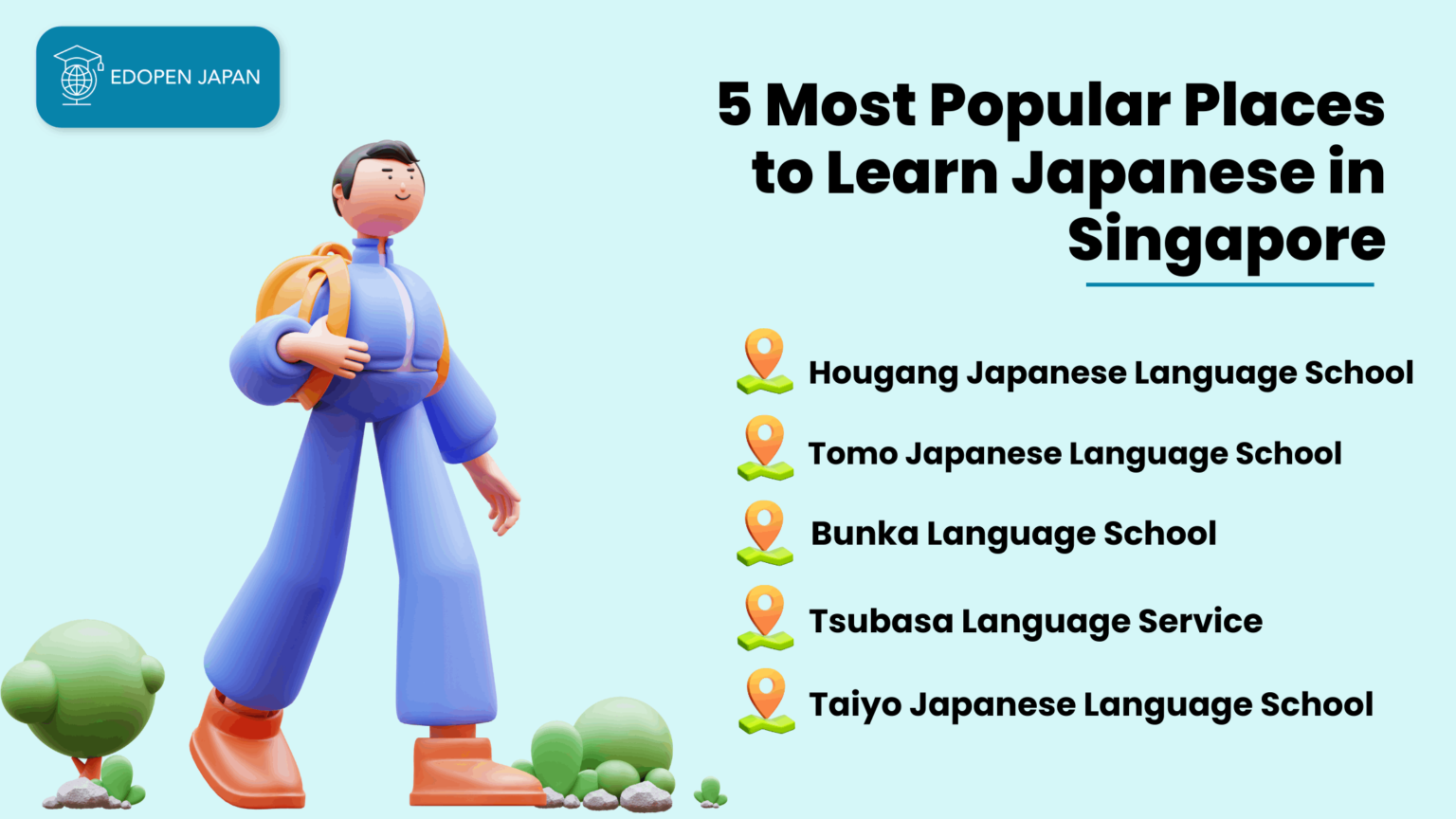 5 Most Popular Best Places To Learn Japanese In Singapore EDOPEN Japan