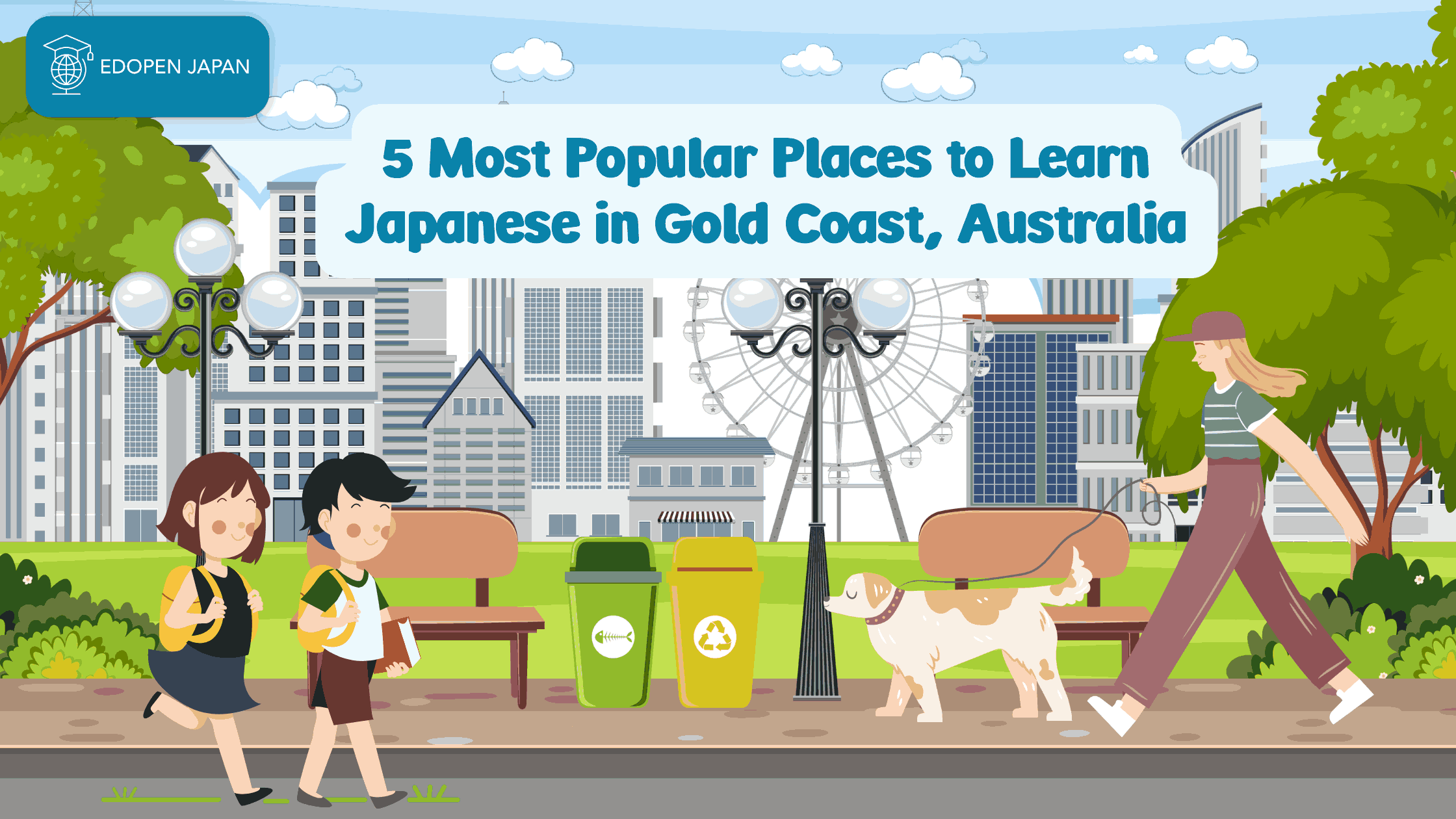 5 Most Popular Places to Learn Japanese in Gold Coast, Australia - EDOPEN Japan