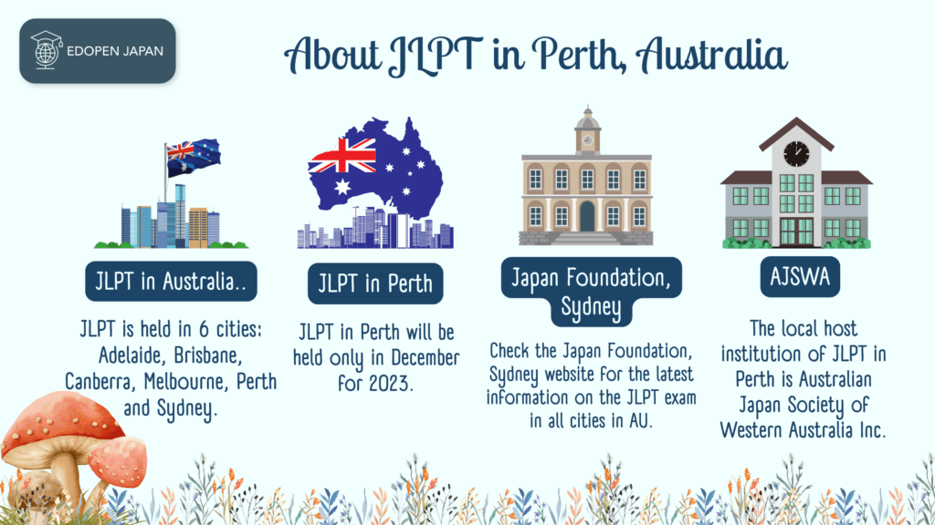 About JLPT in Perth, Australia - EDOPEN Japan
