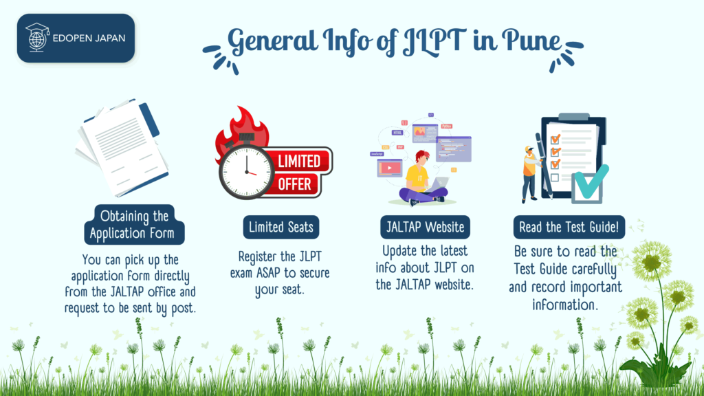 General Info about JLPT Test in Pune, India - EDOPEN Japan