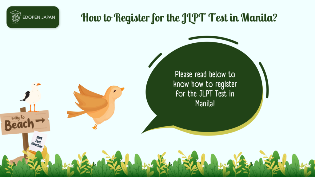 How to Register for the JLPT Test in Manila? - EDOPEN Japan