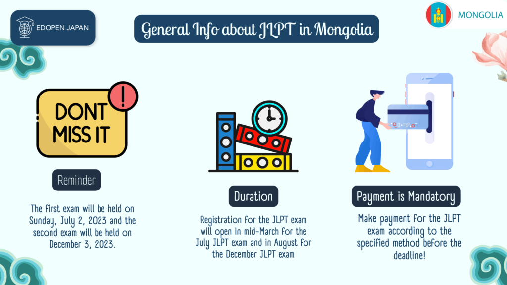 General Info about JLPT in Mongolia - EDOPEN Japan