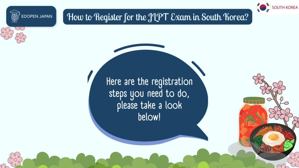 How to Register for the JLPT Exam in South Korea? - EDOPEN Japan