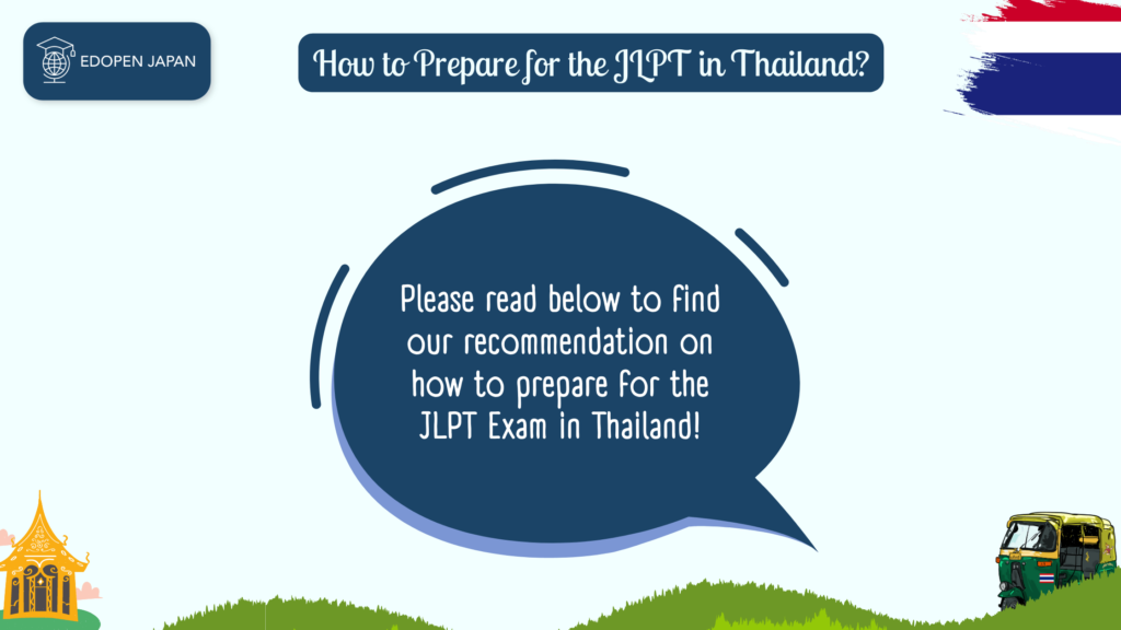 How to Prepare for the JLPT Exam in Thailand - EDOPEN Japan