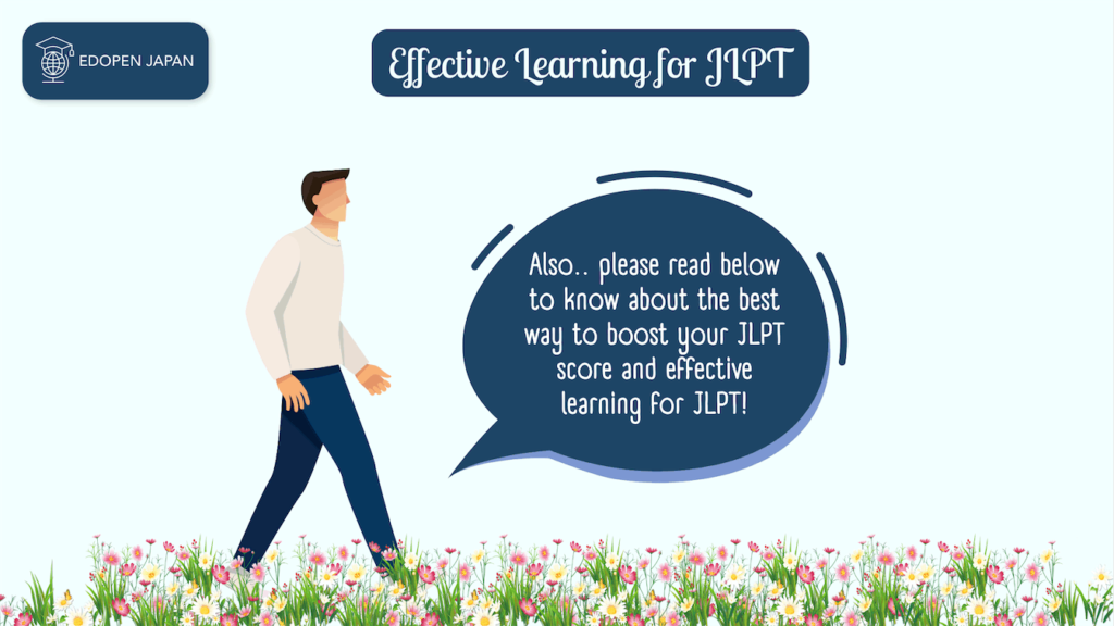Best Way to Boost Your JLPT Score and Effective Learning for JLPT - EDOPEN Japan