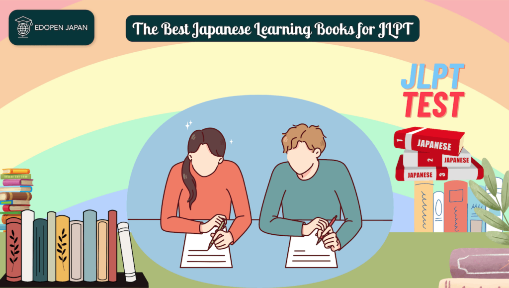 The Best Japanese Learning Books for JLPT - EDOPEN Japan