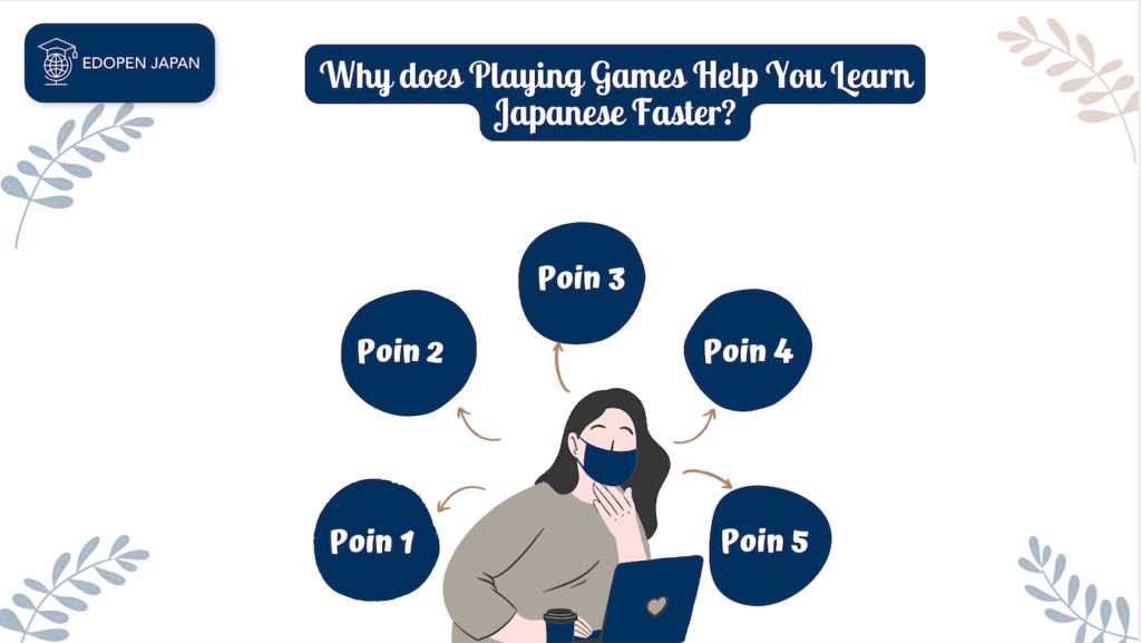 Why does Playing Games Help You Learn Japanese Faster? - EDOPEN Japan