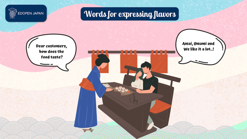 Words for expressing flavors in Japanese - EDOPEN Japan