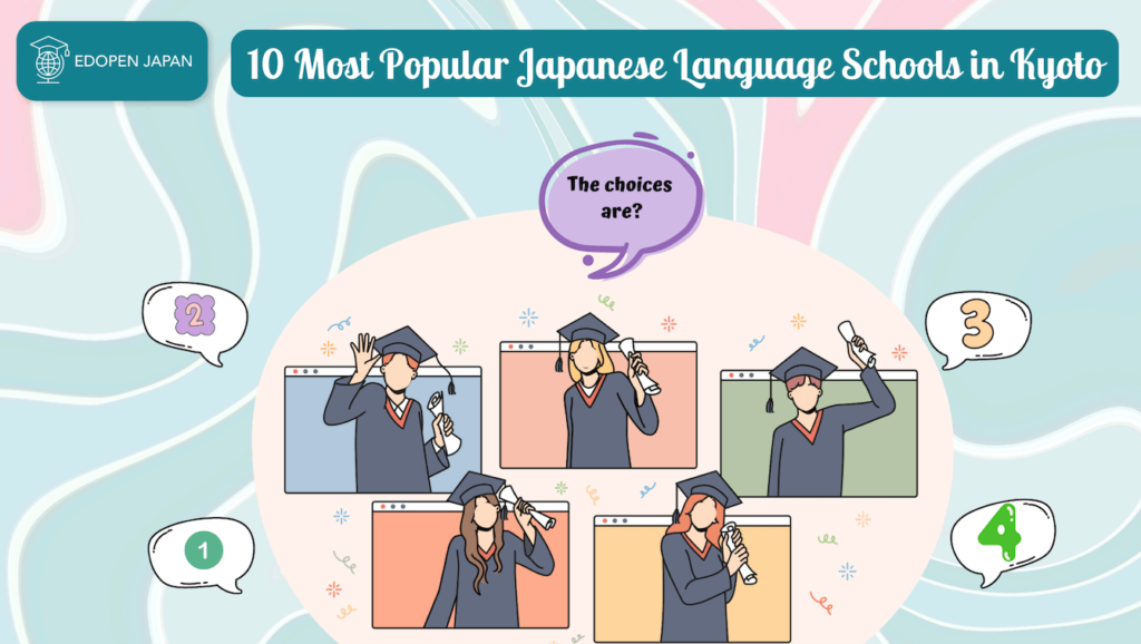 10 Most Popular Japanese Language Schools in Kyoto - EDOPEN Japan