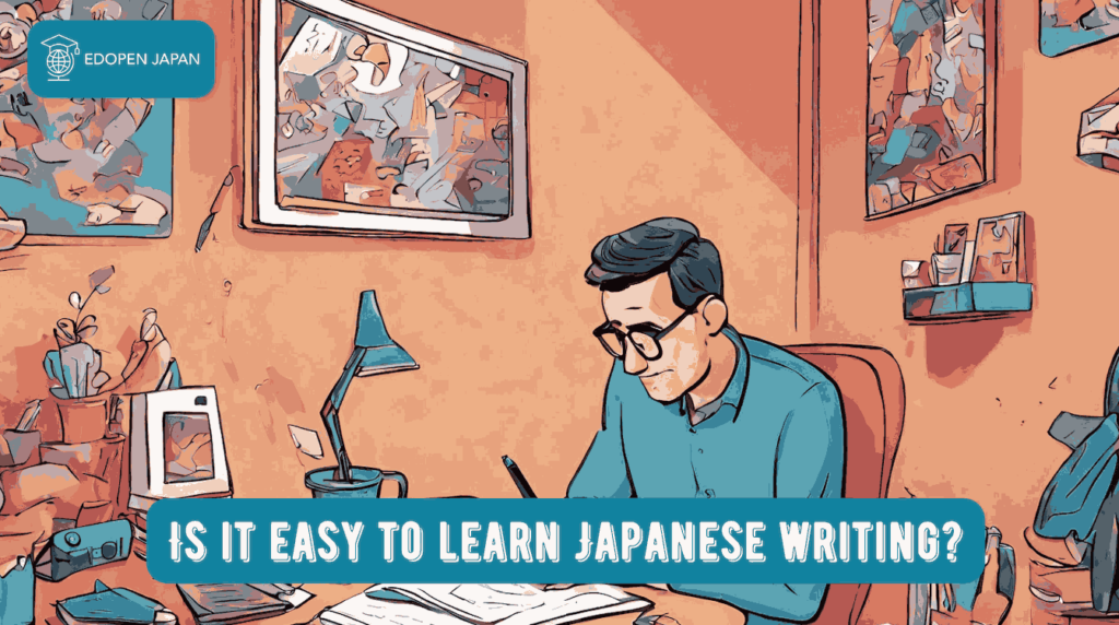 Is it easy to learn Japanese writing? - EDOPEN Japan