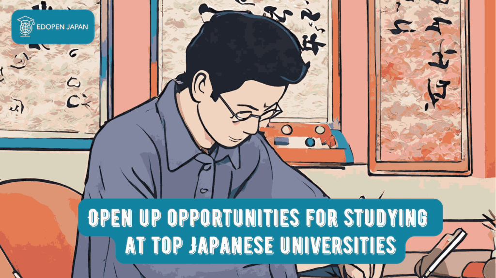 Open up opportunities for studying at top Japanese universities - EDOPEN Japan