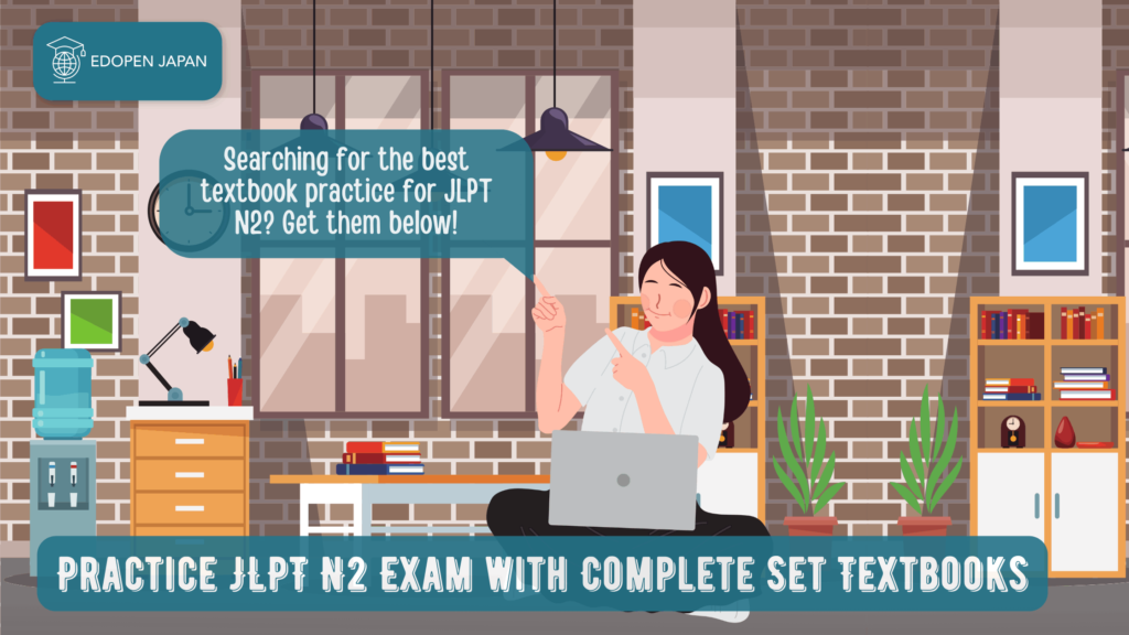 Practice JLPT N2 Exam with Complete Set Textbooks - EDOPEN Japan