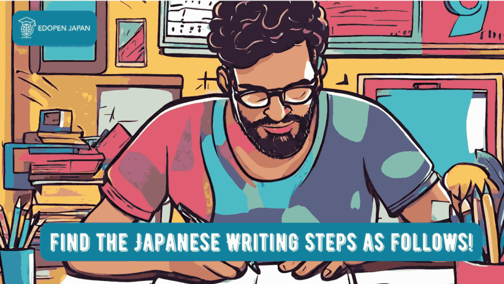 Japanese Writing Steps - EDOPEN Japan