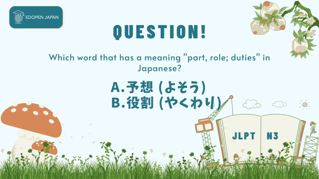 Learn JLPT N3 Vocabulary: 対象 (taishou) –