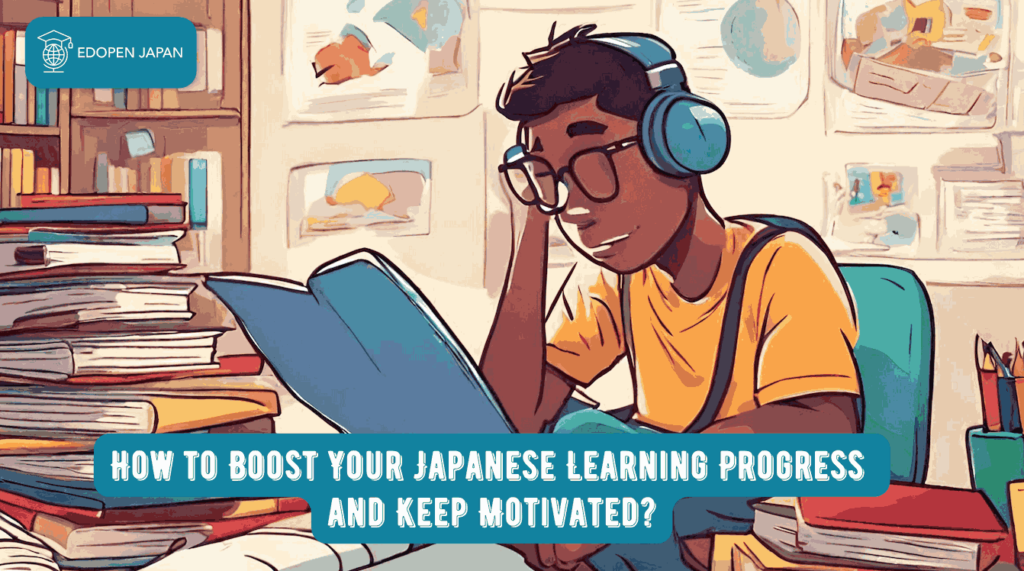 How to Boost Your Japanese Learning Progress and Keep Motivated? - EDOPEN Japan
