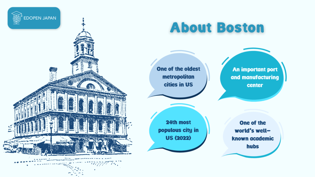 About the Greater City of Boston - EDOPEN Japan