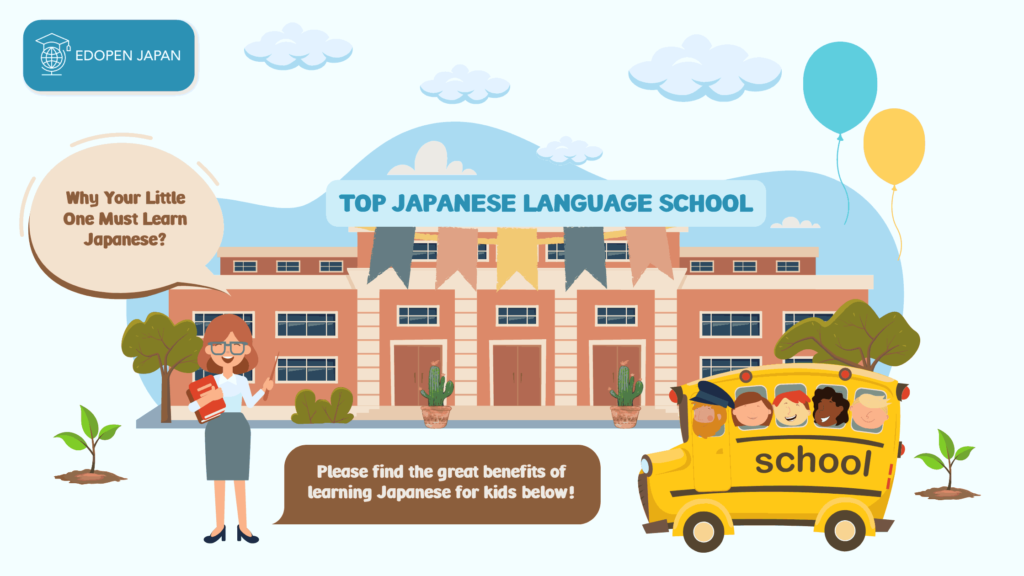 Why Your Lovely Kids Must Learn Japanese? - EDOPEN Japan
