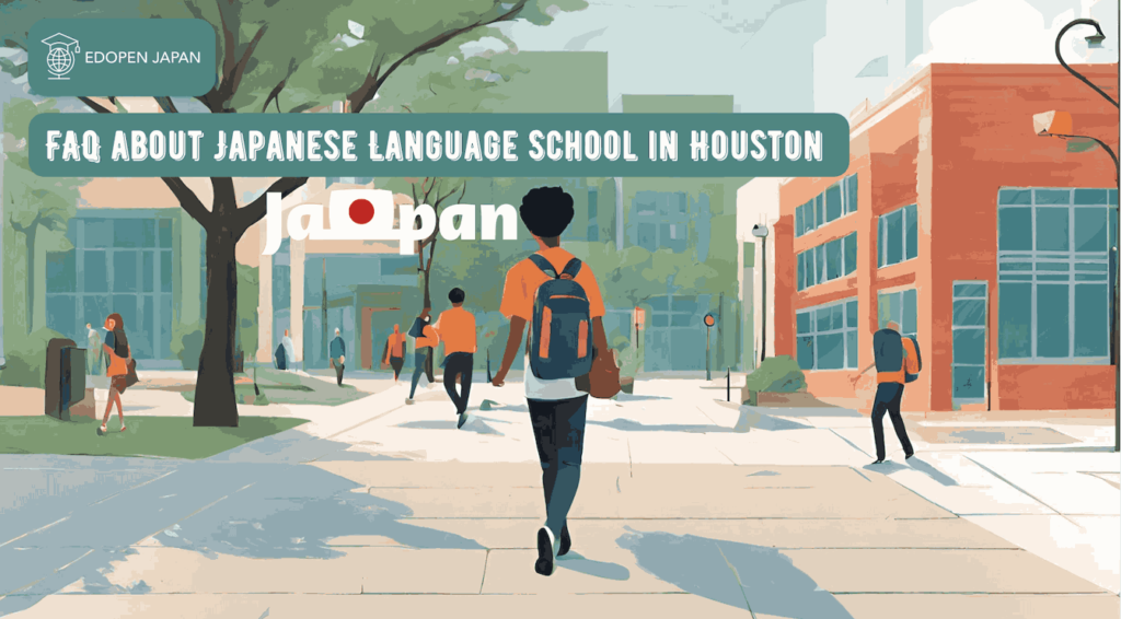 FAQ about Japanese Language School in Houston - EDOPEN Japan