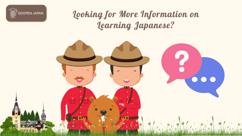 Looking for More Information on Learning Japanese? - EDOPEN Japan