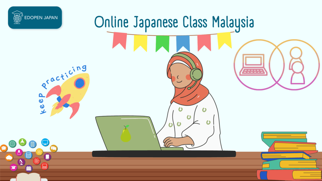 Online Japanese Class Malaysia - EDOPEN Japan