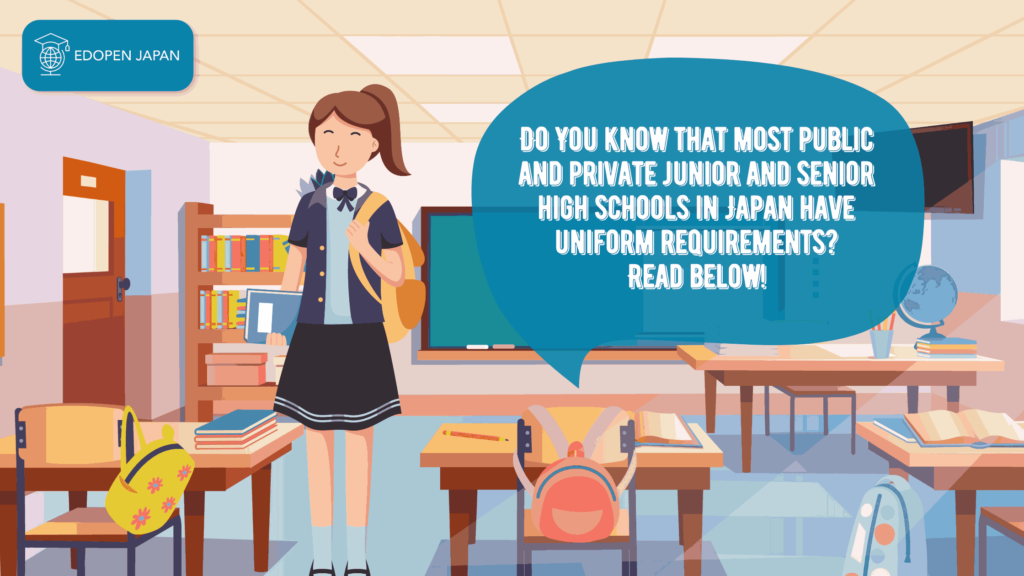 The Regulations of Japanese School Uniform - EDOPEN Japan